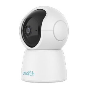 מצלמת אבטחה חכמה פנימית Wi-Fi עם Pan & Tilt Uniarch Uho-S2